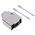 MH Connectors MHDTZK Series Zinc D Sub Backshell, 9 Way, Strain Relief