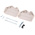 MH Connectors MHDPPK-SLIM Series Polyamide D Sub Backshell, 25 Way, Strain Relief