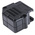 Amphenol ICC 863093C Series Thermoplastic Angled, Straight D Sub Backshell, 15 Way, Strain Relief