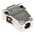 Phoenix Contact DSSC Series Die Cast Zinc D Sub Backshell, 9 Way, Strain Relief