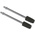 MH Connectors MHDTZK-BK Series Zinc D Sub Backshell, 15 Way, Strain Relief