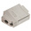 ERNI KSG 200 Series PC Right Angle D Sub Backshell, 9 Way