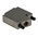 ERNI KSG 200 Series Nickel Plated Right Angle D Sub Backshell, 15 Way