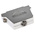 FCT from Molex FMK Series Die Cast Zinc D Sub Backshell, 37 Way, Strain Relief