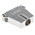 FCT from Molex FMK Series Die Cast Zinc D Sub Backshell, 50 Way, Strain Relief