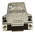FCT from Molex FMK Series Die Cast Zinc Angled D Sub Backshell, 15 Way, Strain Relief