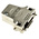 FCT from Molex FMK Series Die Cast Zinc Angled D Sub Backshell, 15 Way, Strain Relief