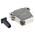 FCT from Molex FMK Series Die Cast Zinc Angled D Sub Backshell, 25 Way, Strain Relief
