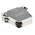 FCT from Molex FMK Series Die Cast Zinc Angled D Sub Backshell, 25 Way, Strain Relief