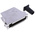 FCT from Molex FMK Series Die Cast Zinc Angled D Sub Backshell, 37 Way, Strain Relief