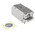 ITT Cannon DL, DLM Series Aluminium D Sub Backshell, 60 Way, Strain Relief