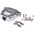 MH Connectors MHCCOV-MP Series ABS D Sub Backshell, 25 Way, Strain Relief