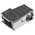 MH Connectors MHDSSK-T/M Series ABS Angled, Straight D Sub Backshell, 9 Way, Strain Relief