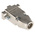TE Connectivity AMPLIMITE Series D Sub Backshell, 9 Way