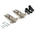 TE Connectivity AMPLIMITE Series D Sub Backshell, 9 Way