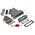 Phoenix Contact VS-25-SET-EMV Series Polyamide 45 ° D Sub Backshell, 25 Way