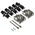 HARTING Metal D Sub Backshell, 9 Way