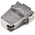HARTING D-sub Series Metal Right Angle D Sub Backshell, 9 Way, Strain Relief
