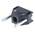 MH Connectors MHED Series ABS D Sub Backshell, 9 Way, Strain Relief