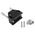 MH Connectors MHED Series ABS D Sub Backshell, 9 Way, Strain Relief