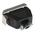 MH Connectors MHED Series Thermoplastic Angled, Straight D Sub Backshell, 9 Way, Strain Relief