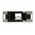 MH Connectors MHED Series Thermoplastic Angled, Straight D Sub Backshell, 9 Way, Strain Relief