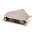 MH Connectors MHDTZK Series Zinc D Sub Backshell, 50 Way, Strain Relief