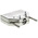MH Connectors MHDTZI Series Zinc D Sub Backshell, 25 Way, Strain Relief