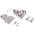 3M 103 Series Zinc D Sub Backshell, 26 Way, Strain Relief