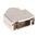 MH Connectors MHDTZK-RA Series Zinc D Sub Backshell, 15 Way, Strain Relief