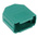 MH Connectors MHDPPK-SLIM Series Polyamide D Sub Backshell, 9 Way, Strain Relief