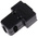 MH Connectors MHTRI-P Series ABS Angled, Straight D Sub Backshell, 9 Way, Strain Relief