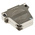 Phoenix Contact DSSC Series Die Cast Zinc Right Angle D Sub Backshell, 25 Way, Strain Relief