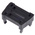 TE Connectivity HDF Series Strain Relief for use with 9 Way D-Sub Connector