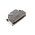 Amphenol ICC 8655MHR Series Die Cast Zinc Angled D Sub Backshell, 50 Way, Strain Relief