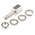 FCT from Molex, F-GSCH Series Jack Screw For Use With D-Sub Connector