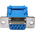 RS PRO 9 Way Cable Mount D-sub Connector Socket, 1.27mm Pitch