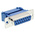 RS PRO 15 Way Cable Mount D-sub Connector Socket, 2.54mm Pitch
