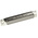 Amphenol ICC 37 Way Panel Mount D-sub Connector Socket, 2.76mm Pitch