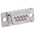 Amphenol ICC 9 Way Panel Mount D-sub Connector Socket, 2.74mm Pitch