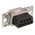 TE Connectivity Amplimite HDP-20 9 Way Cable Mount D-sub Connector Plug
