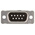 TE Connectivity Amplimite HDP-20 9 Way Cable Mount D-sub Connector Plug