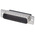 TE Connectivity Amplimite HDP-20 25 Way Cable Mount D-sub Connector Plug