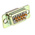 RS PRO 9 Way Panel Mount D-sub Connector Plug, 2.77mm Pitch