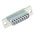 RS PRO 15 Way Panel Mount D-sub Connector Socket