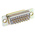 RS PRO 15 Way Through Hole D-sub Connector Plug