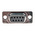 RS PRO 9 Way Panel Mount D-sub Connector Socket, 2.74mm Pitch