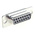 RS PRO 15 Way Panel Mount D-sub Connector Socket, 2.74mm Pitch
