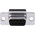 RS PRO 9 Way Cable Mount D-sub Connector Socket