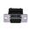 RS PRO 9 Way Right Angle Cable Mount D-sub Connector Socket, 2.77mm Pitch